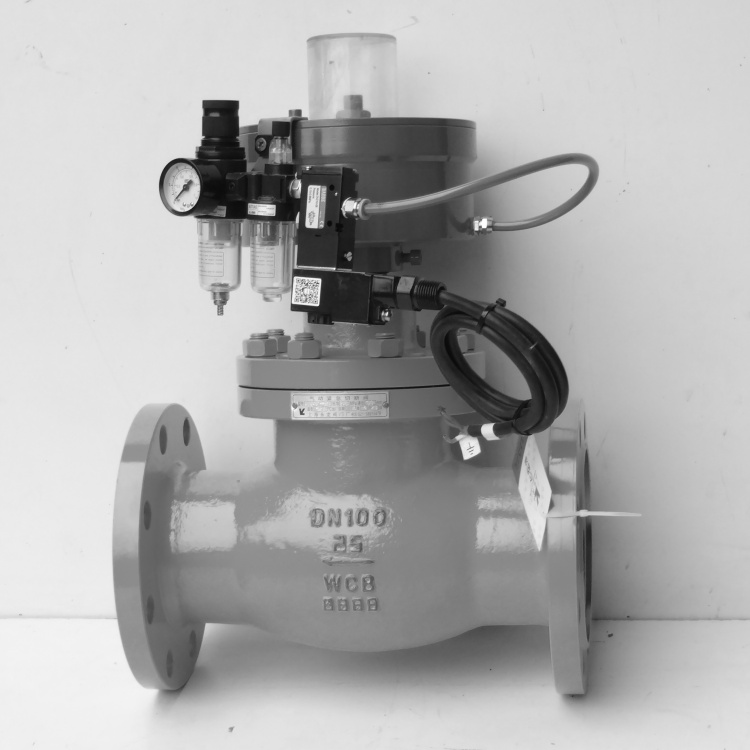 Pneumatic shut-off valve