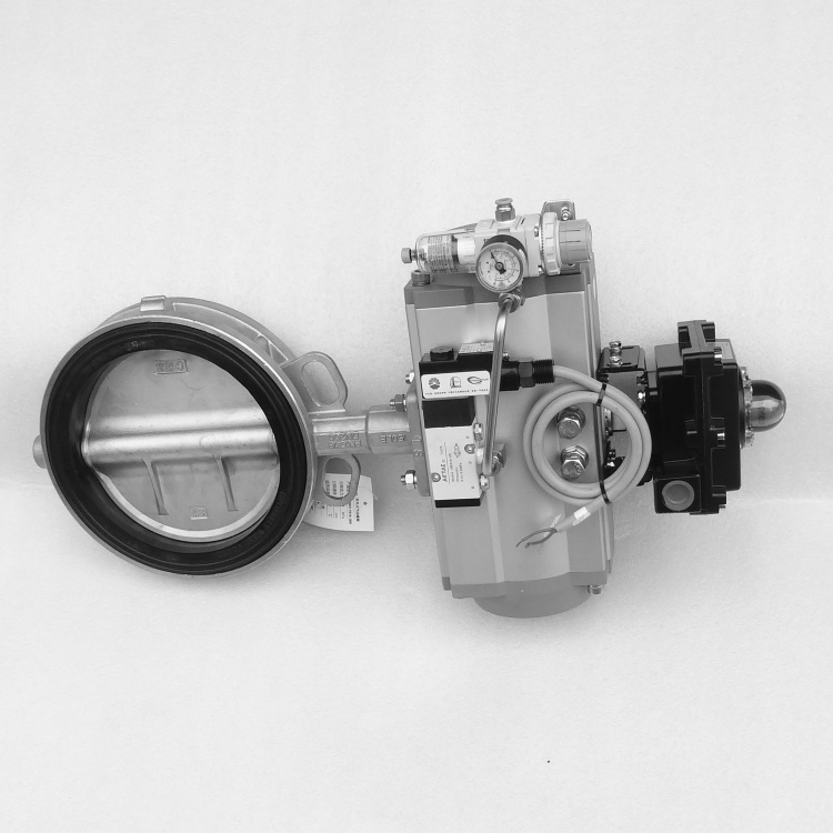  Pneumatic butterfly valve