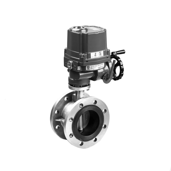  Soft seal electric butterfly valve