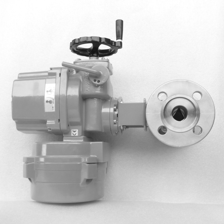  Electric V-type regulating ball valve