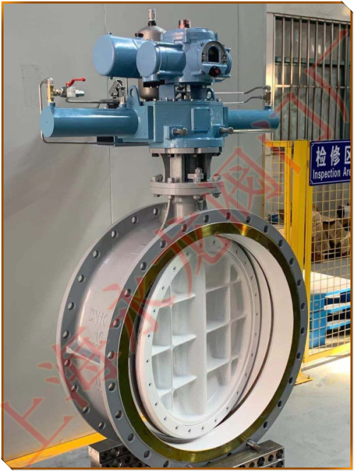  Electro hydraulic butterfly valve