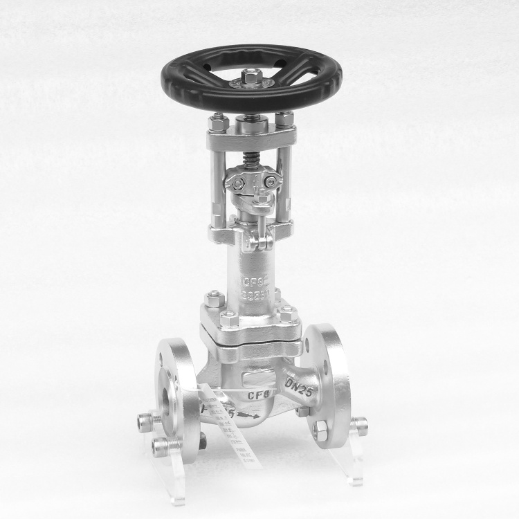  Hydrogen bellows stop valve