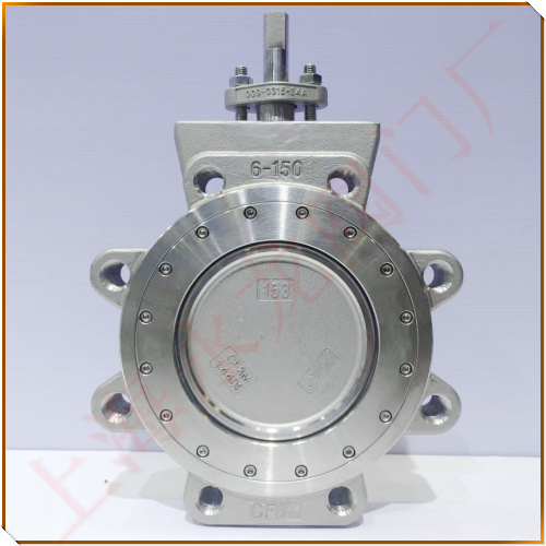  Picture of lug type three eccentric butterfly valve