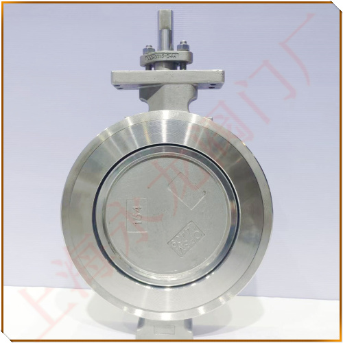  Picture of wafer type three eccentric butterfly valve
